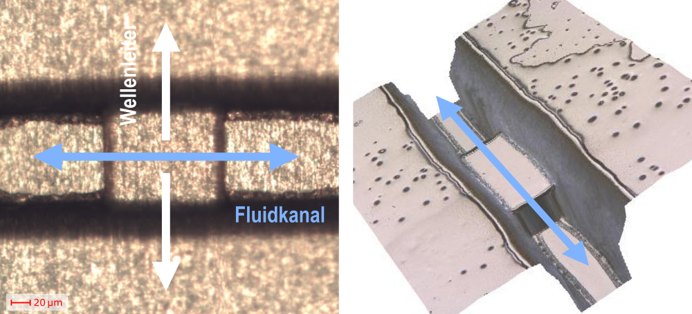 Optofluidische Systeme auf Leiterplatten